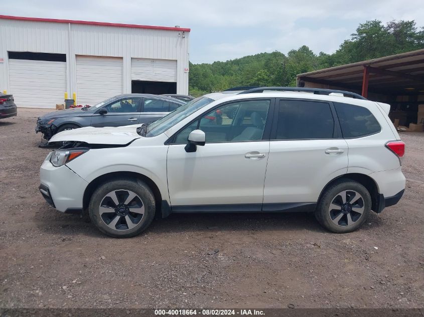 2018 Subaru Forester 2.5I Premium VIN: JF2SJAEC7JH616071 Lot: 40018664