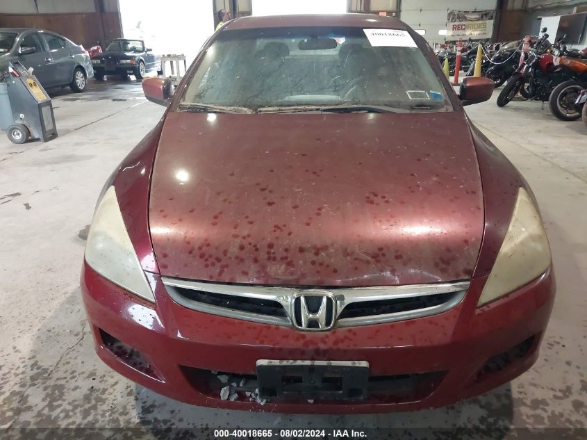 2006 Honda Accord 3.0 Ex VIN: 1HGCM66526A002392 Lot: 40018665