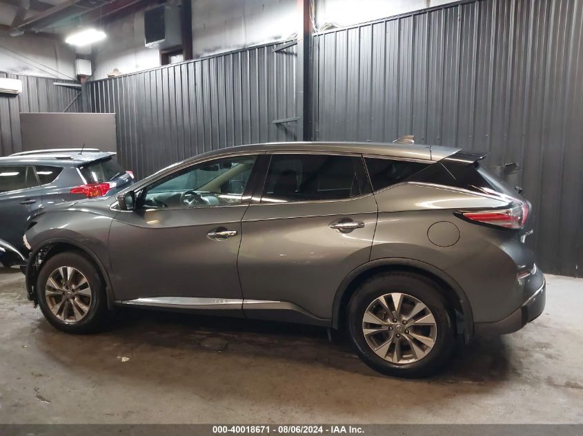 2018 Nissan Murano Platinum/S/Sl/Sv VIN: 5N1AZ2MH9JN160187 Lot: 40018671