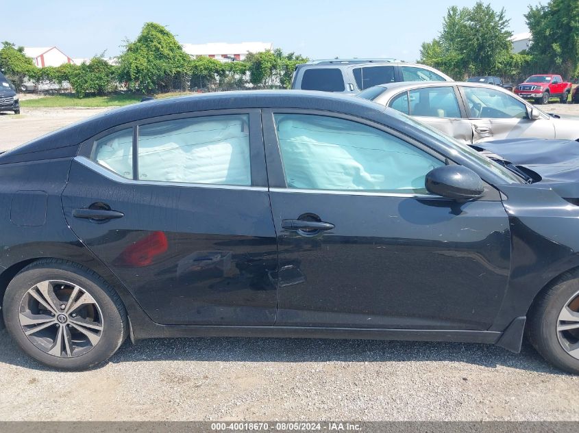 2021 Nissan Sentra Sv Xtronic Cvt VIN: 3N1AB8CV7MY202336 Lot: 40018670