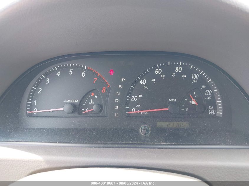 2003 Toyota Camry Le/Xle/Se VIN: 4T1BE32K73U229438 Lot: 40018687