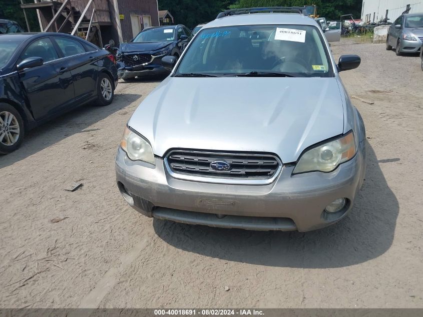 2006 Subaru Outback 2.5I VIN: 4S4BP61C267311490 Lot: 40018691