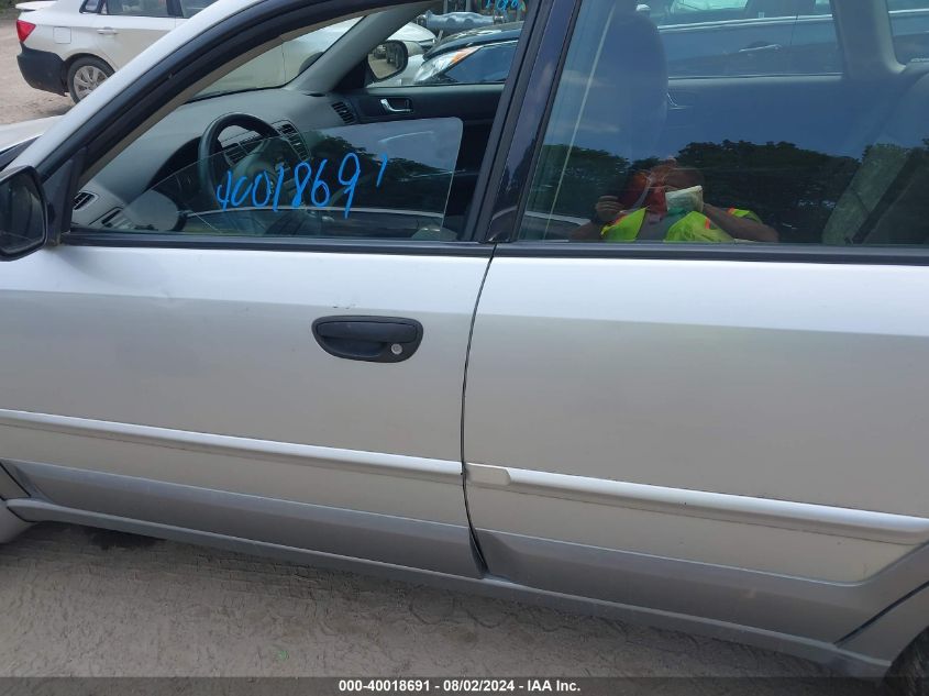 2006 Subaru Outback 2.5I VIN: 4S4BP61C267311490 Lot: 40018691