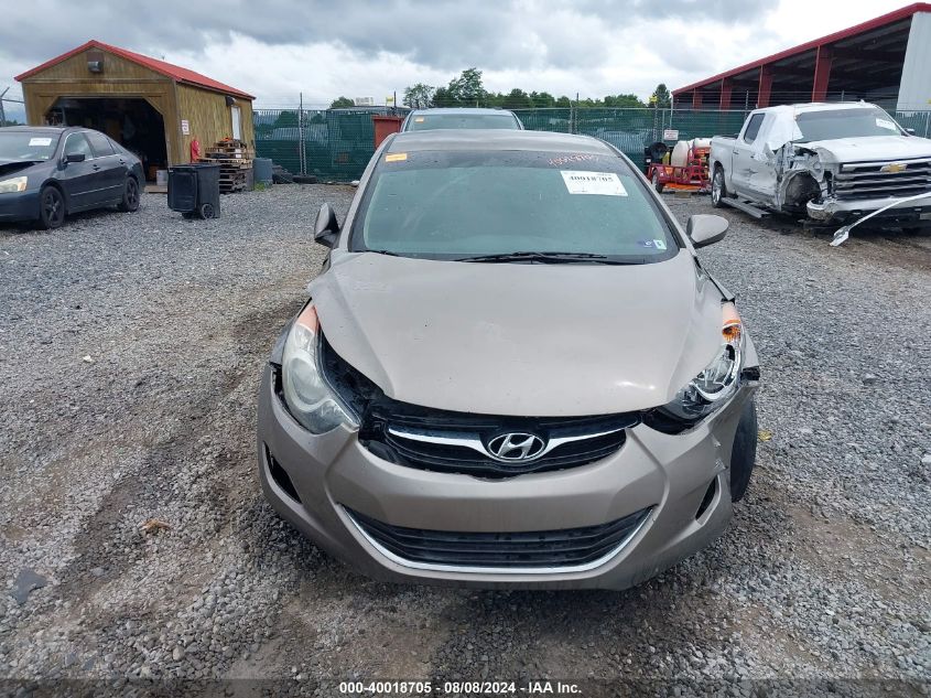 2013 HYUNDAI ELANTRA GLS - 5NPDH4AE6DH415585