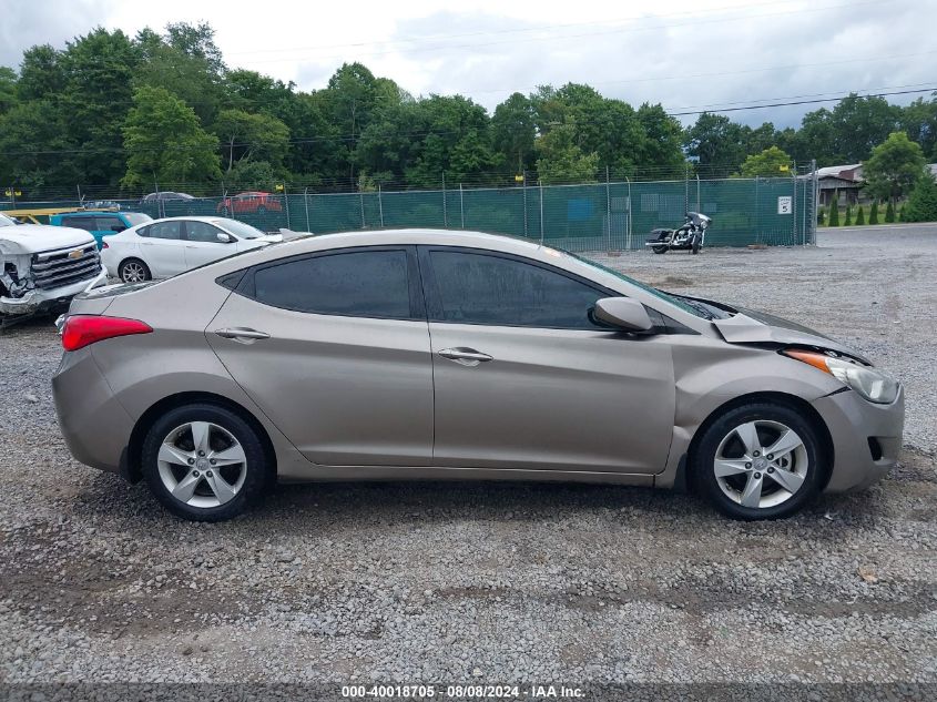 2013 HYUNDAI ELANTRA GLS - 5NPDH4AE6DH415585