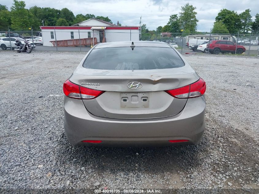 2013 Hyundai Elantra Gls VIN: 5NPDH4AE6DH415585 Lot: 40018705