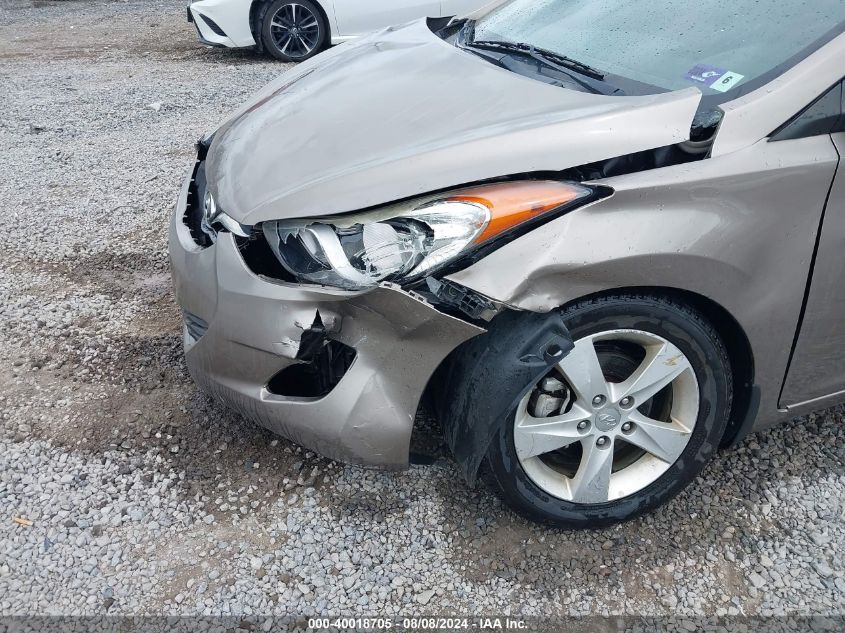 2013 HYUNDAI ELANTRA GLS - 5NPDH4AE6DH415585