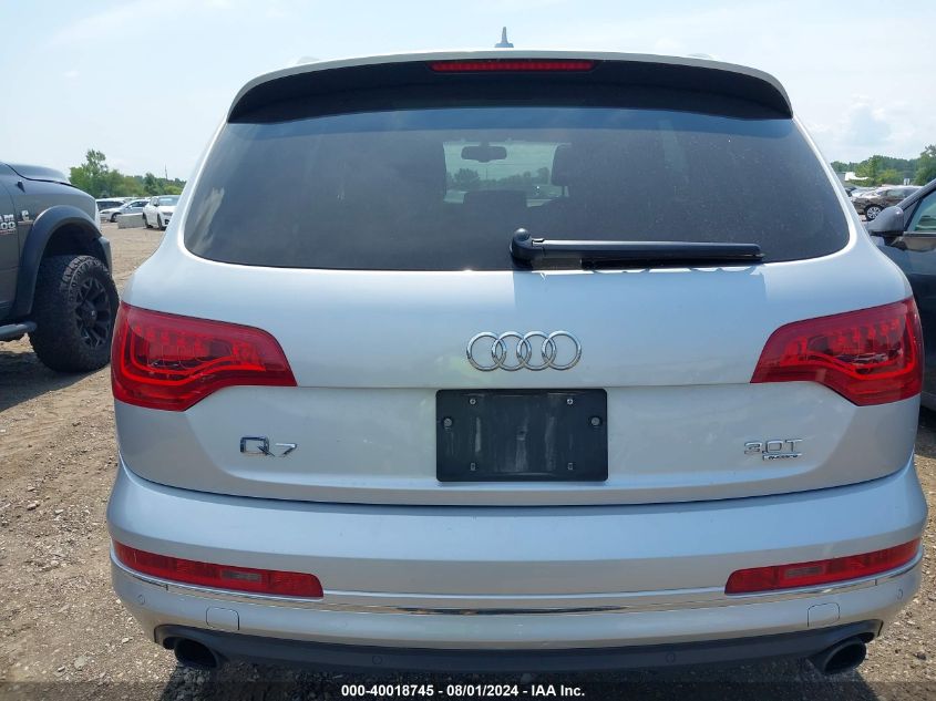 2014 Audi Q7 3.0T Premium VIN: WA1LGAFE5ED002855 Lot: 40018745