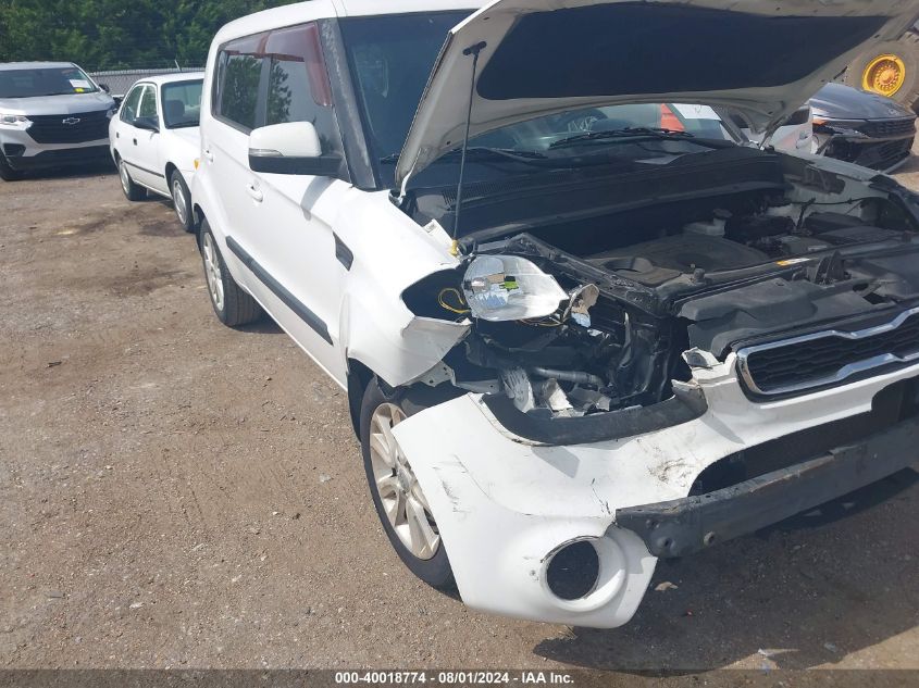 2012 Kia Soul + VIN: KNDJT2A6XC7353142 Lot: 40018774