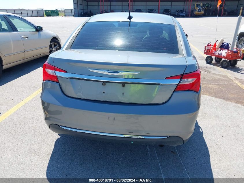 2012 Chrysler 200 Touring VIN: 1C3CCBBB6CN124834 Lot: 40018791