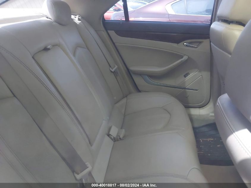 2010 Cadillac Cts Luxury VIN: 1G6DE5EG7A0101711 Lot: 40018817