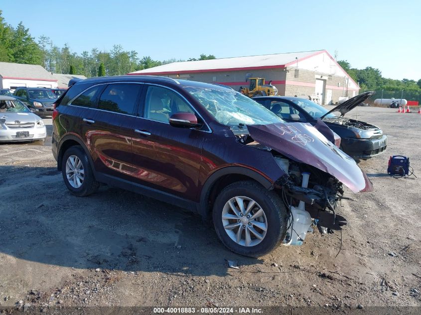 5XYPG4A3XJG369373 2018 KIA SORENTO - Image 1