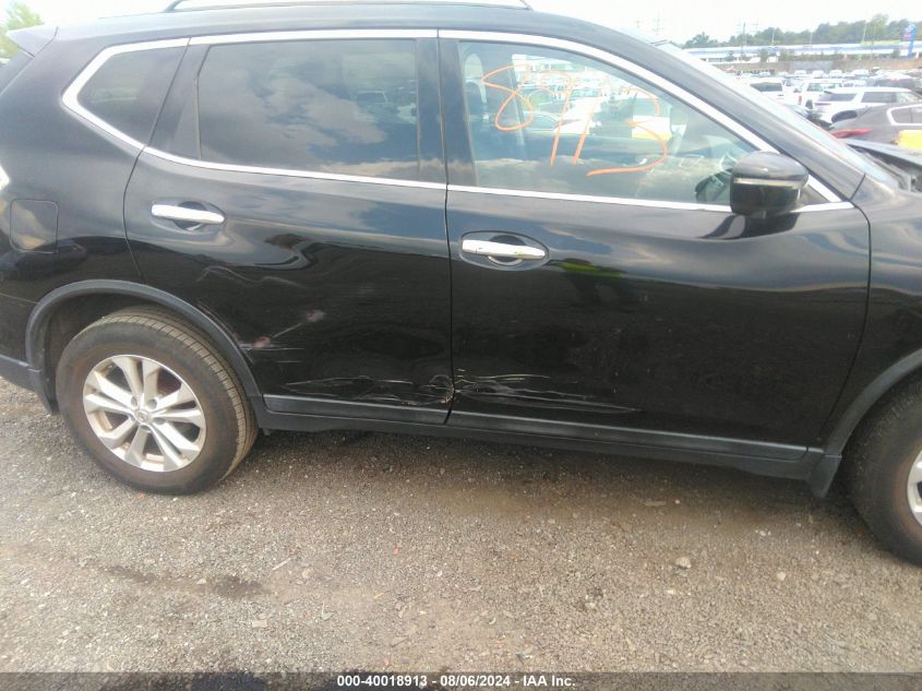 2014 Nissan Rogue S/Sl/Sv VIN: 5N1AT2MV2EC861047 Lot: 40018913