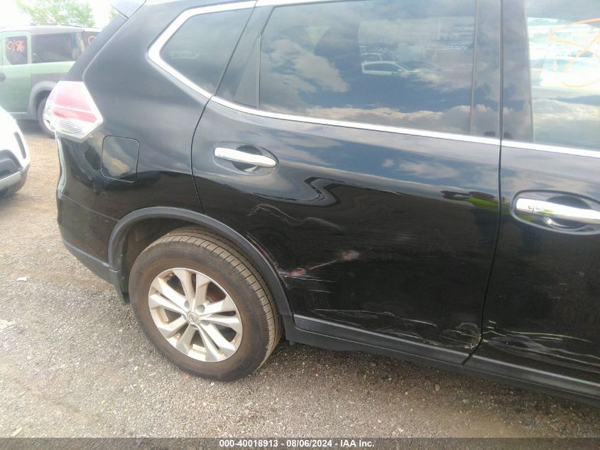 2014 Nissan Rogue S/Sl/Sv VIN: 5N1AT2MV2EC861047 Lot: 40018913