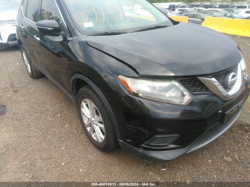 2014 Nissan Rogue S/Sl/Sv VIN: 5N1AT2MV2EC861047 Lot: 40018913