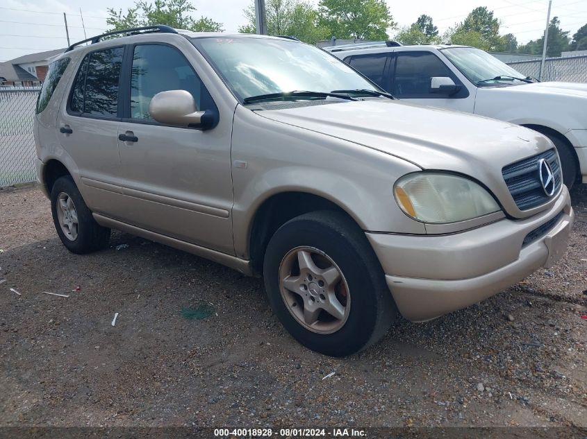 2001 Mercedes-Benz Ml 320 VIN: 4JGAB54E71A242258 Lot: 40018928