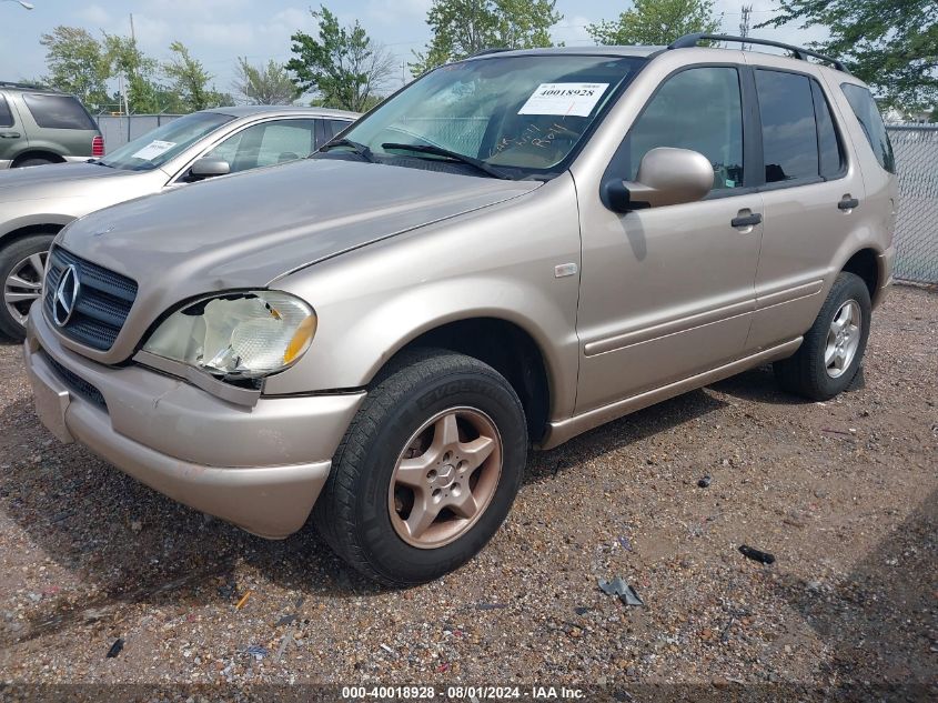 2001 Mercedes-Benz Ml 320 VIN: 4JGAB54E71A242258 Lot: 40018928