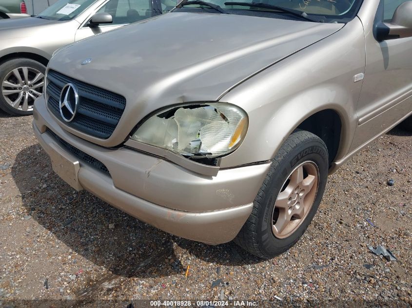 2001 Mercedes-Benz Ml 320 VIN: 4JGAB54E71A242258 Lot: 40018928