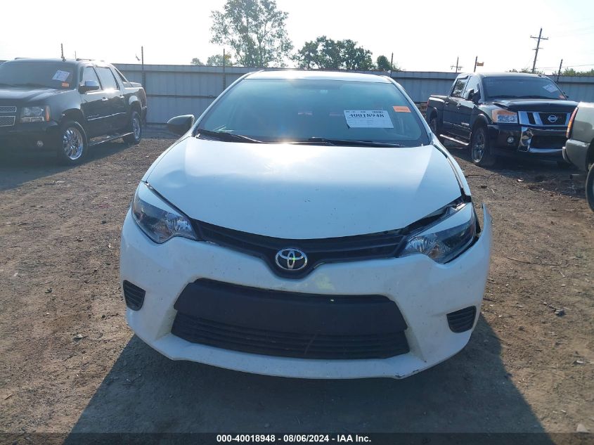 2016 Toyota Corolla Le VIN: 5YFBURHE8GP420235 Lot: 40018948