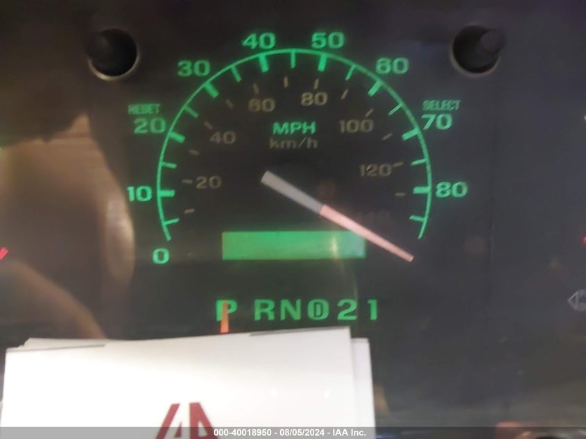 1997 Ford F250 VIN: 3FTHF25H9VMA54218 Lot: 40018950