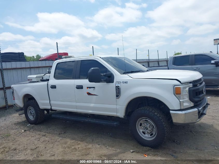 2021 Ford F-250 Xl VIN: 1FT7W2B60MEC74687 Lot: 40018965