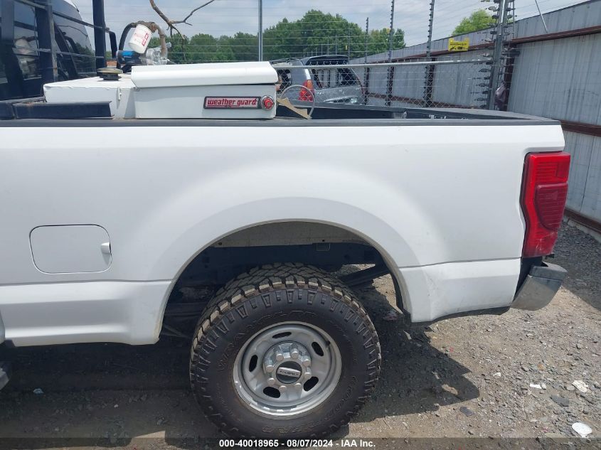 2021 Ford F-250 Xl VIN: 1FT7W2B60MEC74687 Lot: 40018965