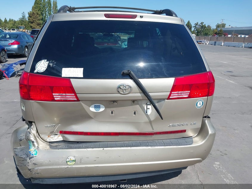 2004 Toyota Sienna Le VIN: 5TDZA23C74S112481 Lot: 40018967