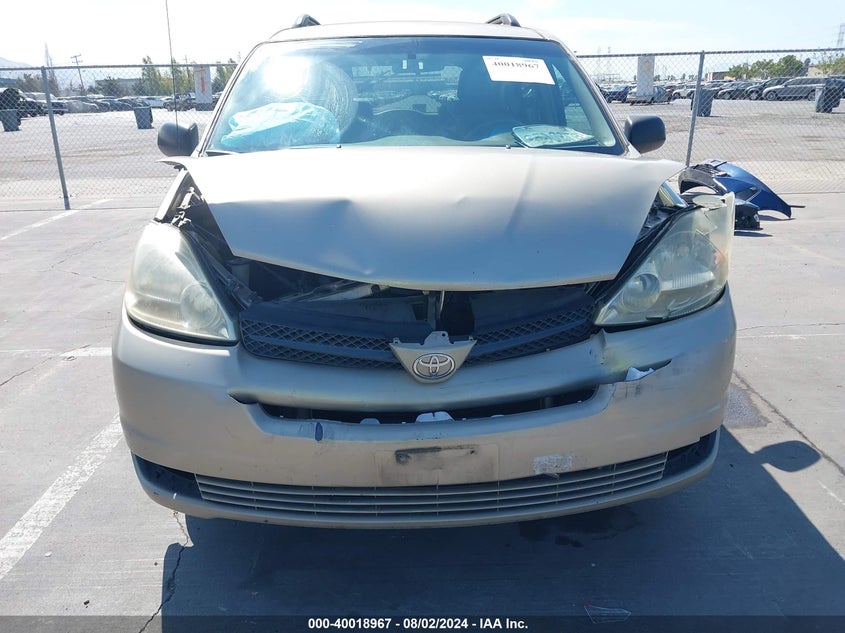 2004 Toyota Sienna Le VIN: 5TDZA23C74S112481 Lot: 40018967