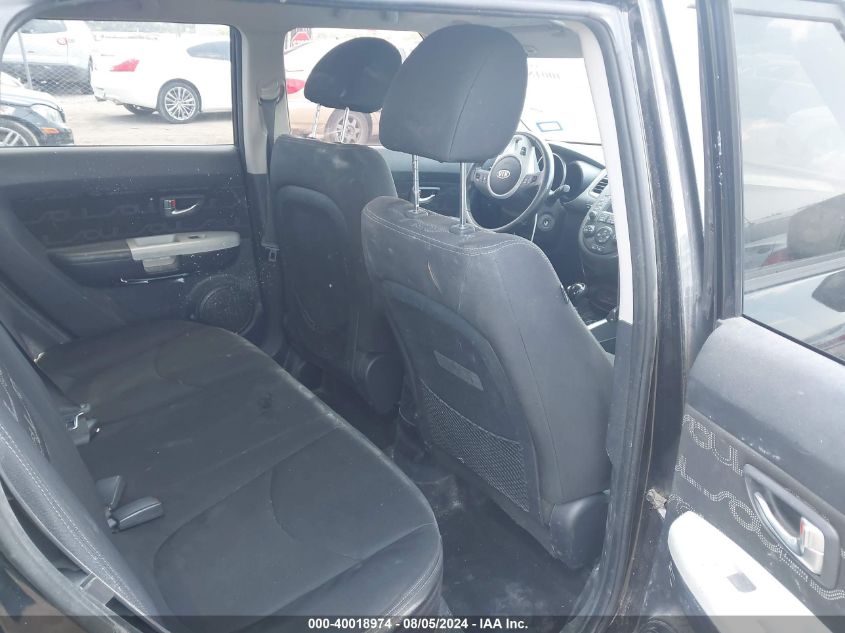 2012 Kia Soul + VIN: KNDJT2A66C7379415 Lot: 40018974