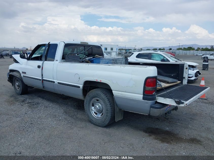 1999 Dodge Ram 2500 Laramie Slt/St VIN: 1B7KC2362XJ636967 Lot: 40019007