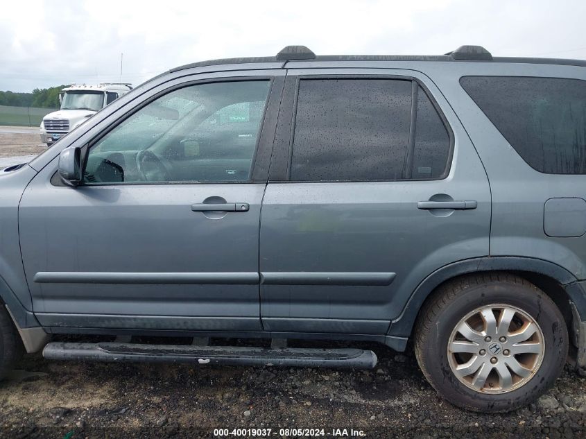 2006 Honda Cr-V Se/Ex VIN: SHSRD78926U Lot: 40019037