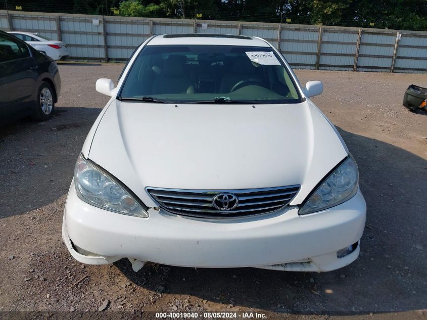 2005 Toyota Camry Xle VIN: 4T1BE32K25U581152 Lot: 40019040
