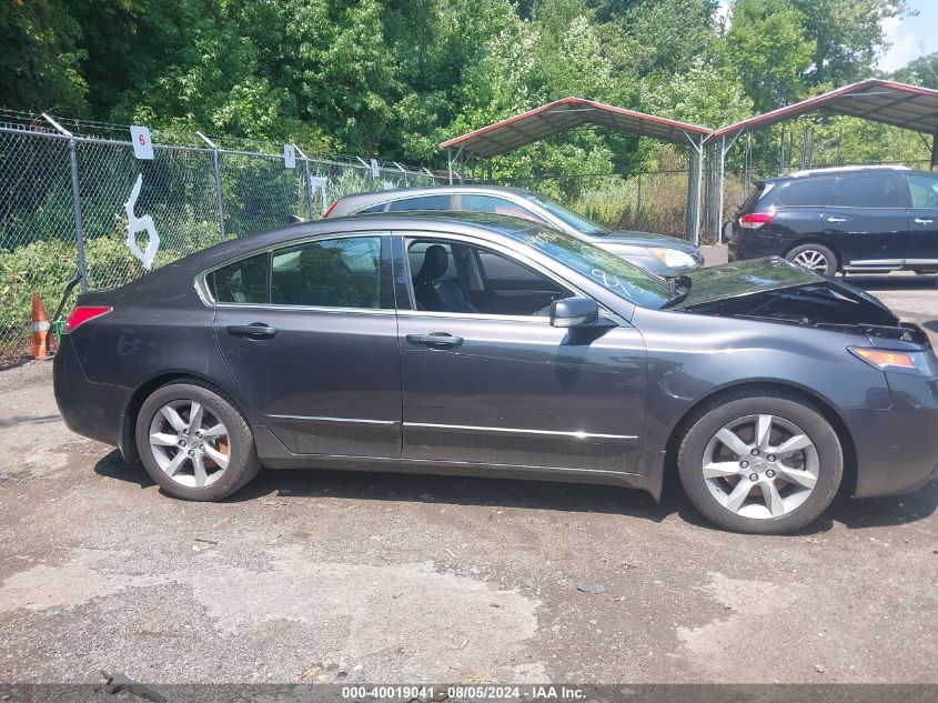 2012 Acura Tl 3.5 VIN: 19UUA8F58CA036454 Lot: 40019041