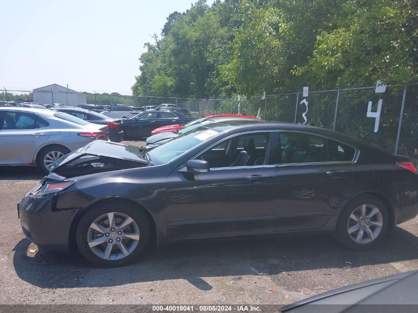 2012 Acura Tl 3.5 VIN: 19UUA8F58CA036454 Lot: 40019041