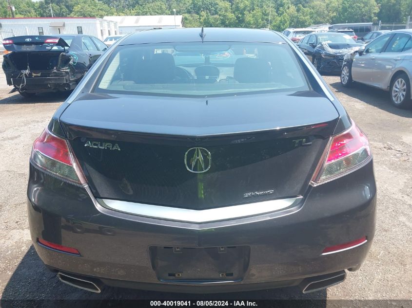 2012 Acura Tl 3.5 VIN: 19UUA8F58CA036454 Lot: 40019041