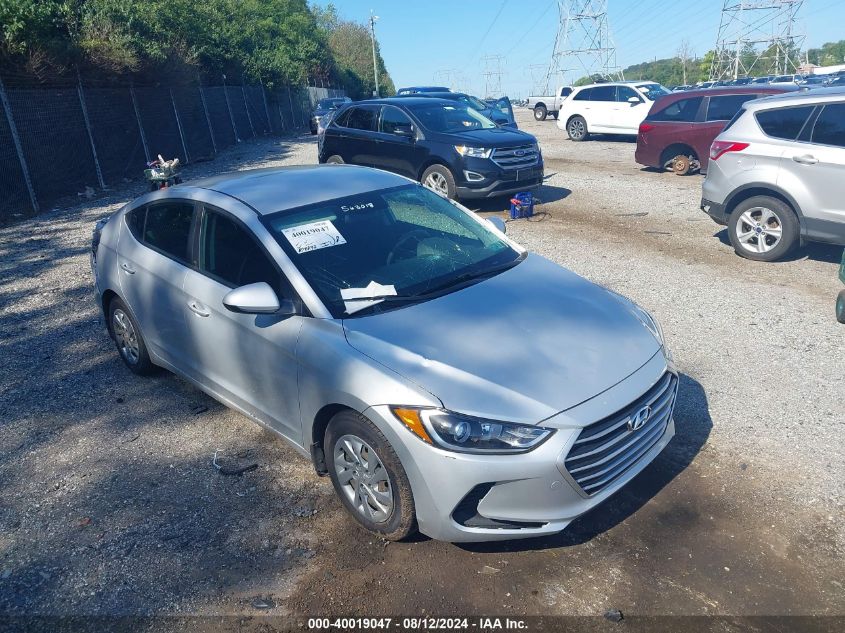 2018 Hyundai Elantra Se VIN: KMHD74LF1JU563018 Lot: 40019047