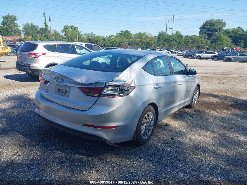 2018 HYUNDAI ELANTRA SE - KMHD74LF1JU563018