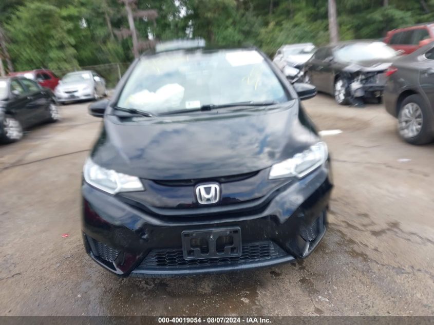 2015 Honda Fit Lx VIN: 3HGGK5H55FM712288 Lot: 40019054