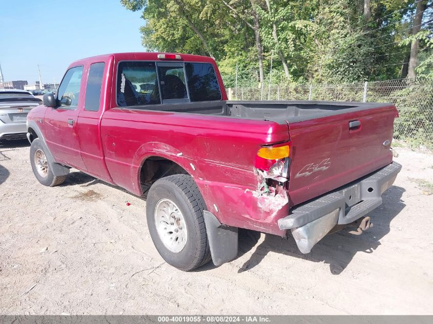 1999 Ford Ranger Super Cab VIN: 1FTZR15X7XTA43641 Lot: 40019055