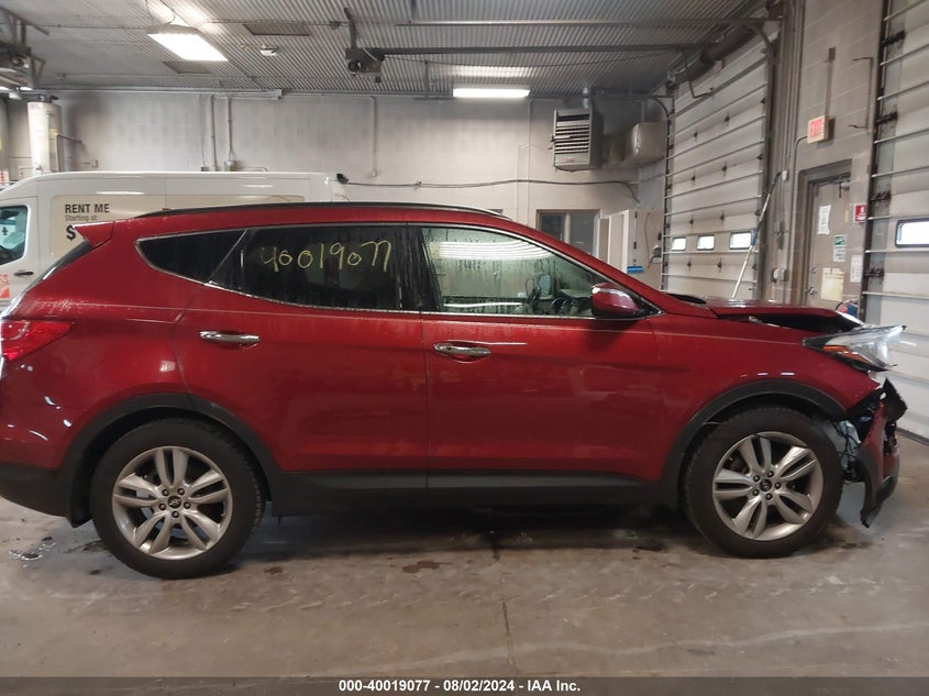 2015 Hyundai Santa Fe Sport VIN: 5XYZW4LA3FG245511 Lot: 40019077