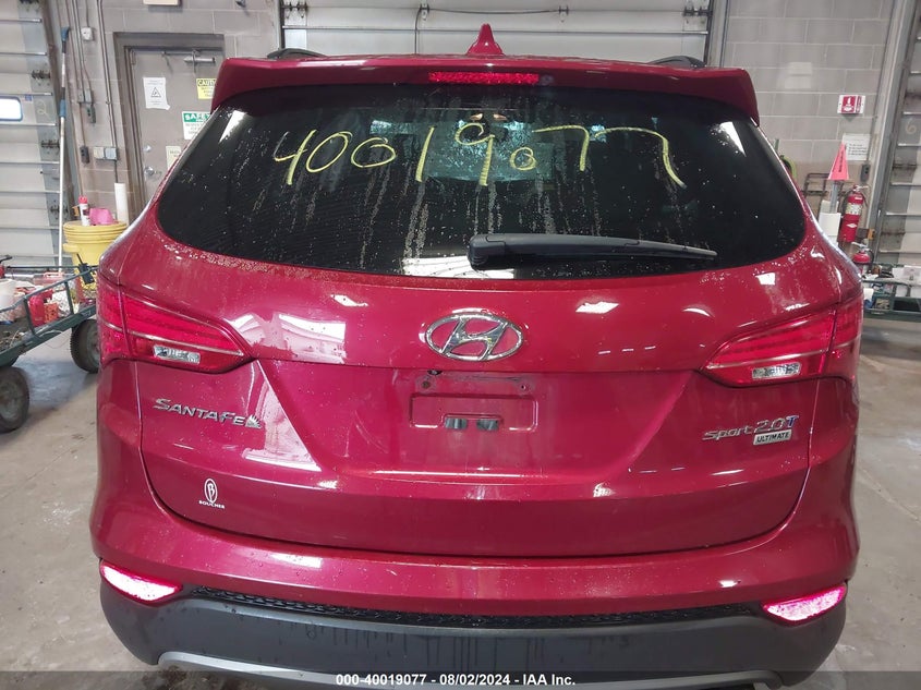 2015 Hyundai Santa Fe Sport VIN: 5XYZW4LA3FG245511 Lot: 40019077