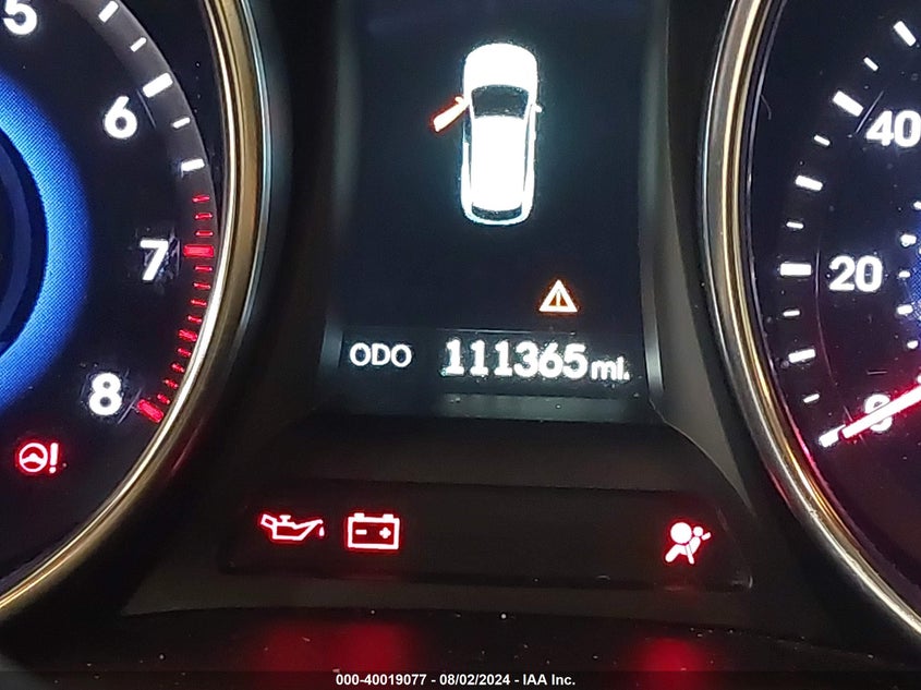 2015 Hyundai Santa Fe Sport VIN: 5XYZW4LA3FG245511 Lot: 40019077