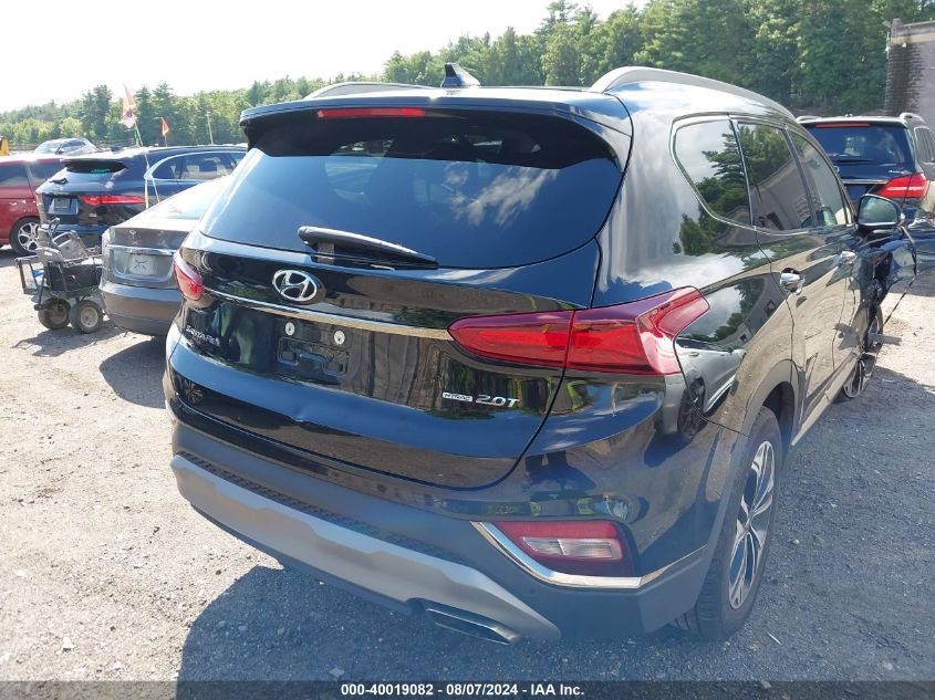 2020 Hyundai Santa Fe Limited 2.0T VIN: 5NMS5CAA3LH204735 Lot: 40019082