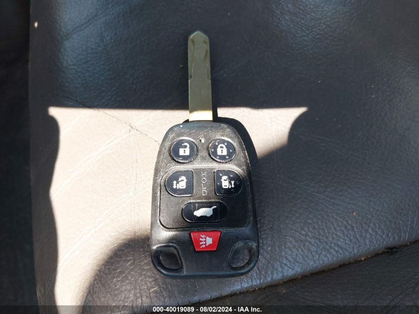 2011 Honda Odyssey Touring/Touring Elite VIN: 5FNRL5H97BB094221 Lot: 40019089