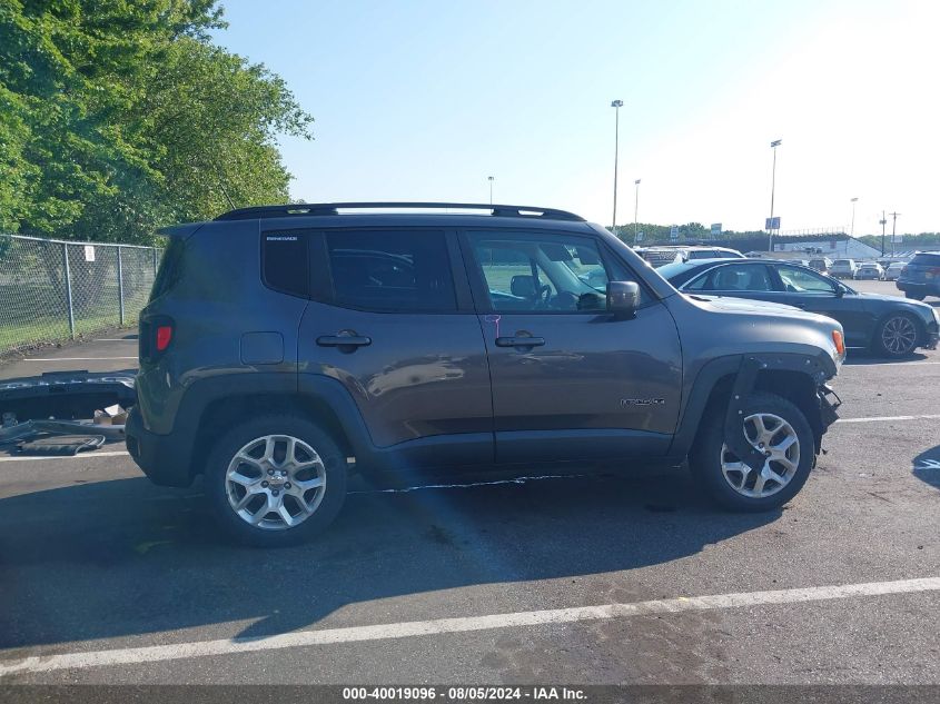 2017 Jeep Renegade Latitude 4X4 VIN: ZACCJBBB8HPE44236 Lot: 40019096