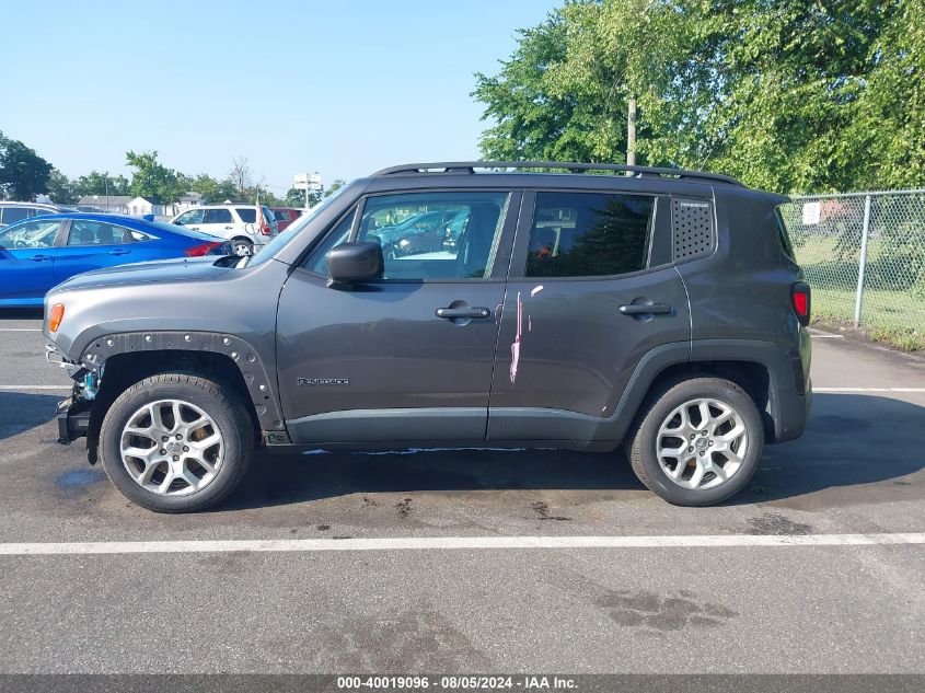 2017 Jeep Renegade Latitude 4X4 VIN: ZACCJBBB8HPE44236 Lot: 40019096