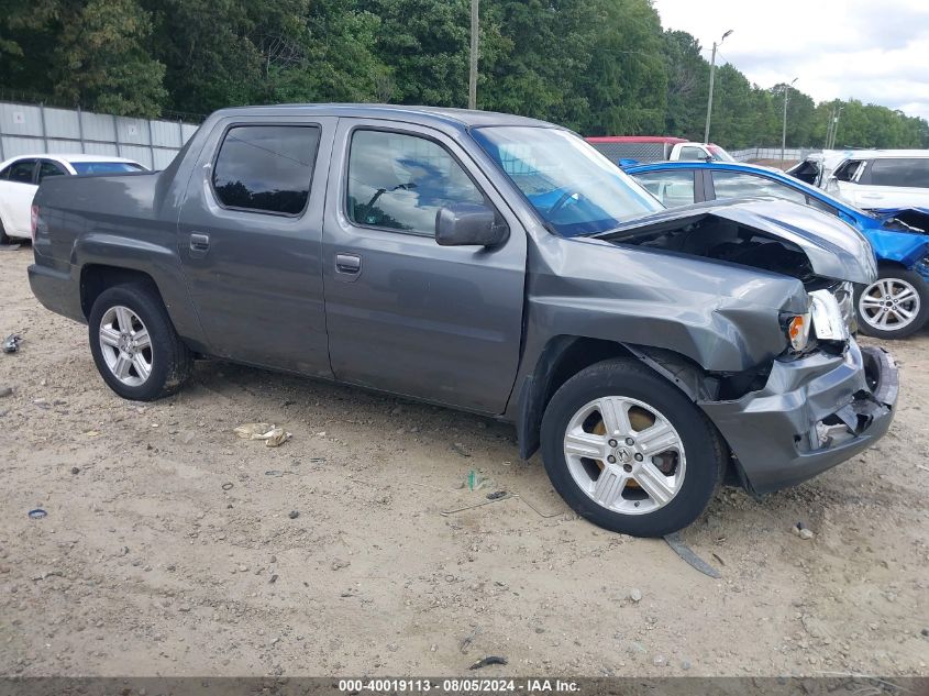 2011 Honda Ridgeline Rtl VIN: 5FPYK1F52BB006982 Lot: 40019113