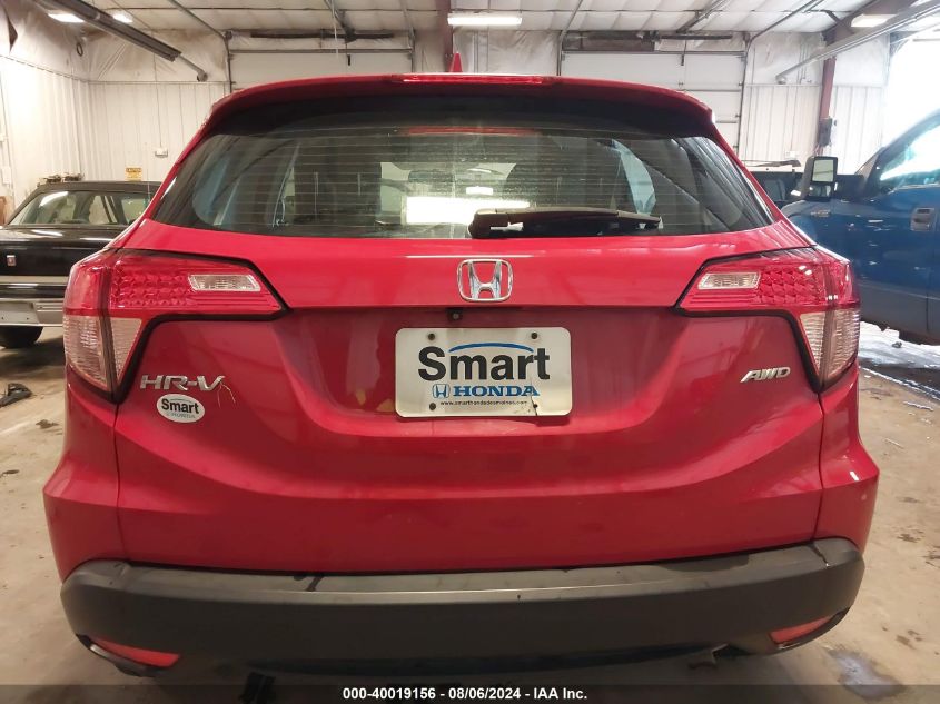 2018 Honda Hr-V Lx VIN: 3CZRU6H39JG706176 Lot: 40019156