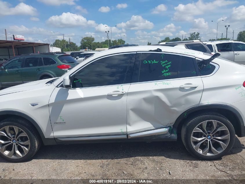 2016 BMW X4 xDrive28I VIN: 5UXXW3C54G0R20132 Lot: 40019167