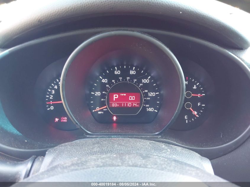 2016 Kia Soul + VIN: KNDJP3A54G7827321 Lot: 40019184